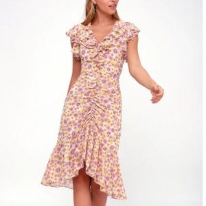 WAYF Floral Daphne Dress